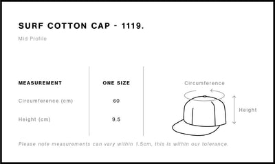 1119 - AS Colour - Surf Cotton Cap