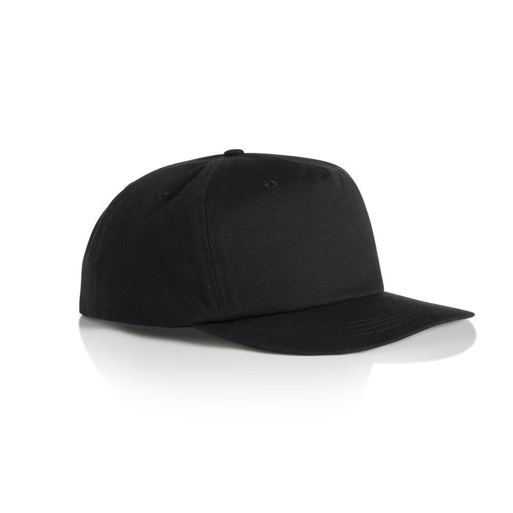 1119 - AS Colour - Surf Cotton Cap Black