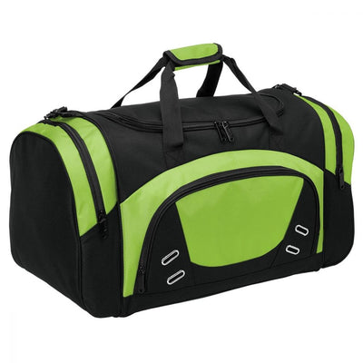 1221 - Legend Life - Force Sports Bag Black/Lime Green