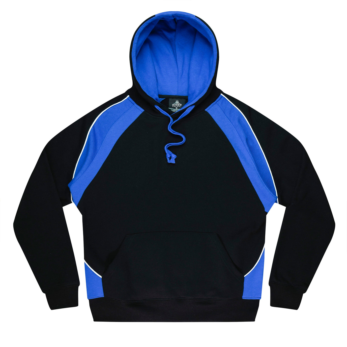 1509 - Aussie Pacific - Huxley Hooded contrast Sweatshirt