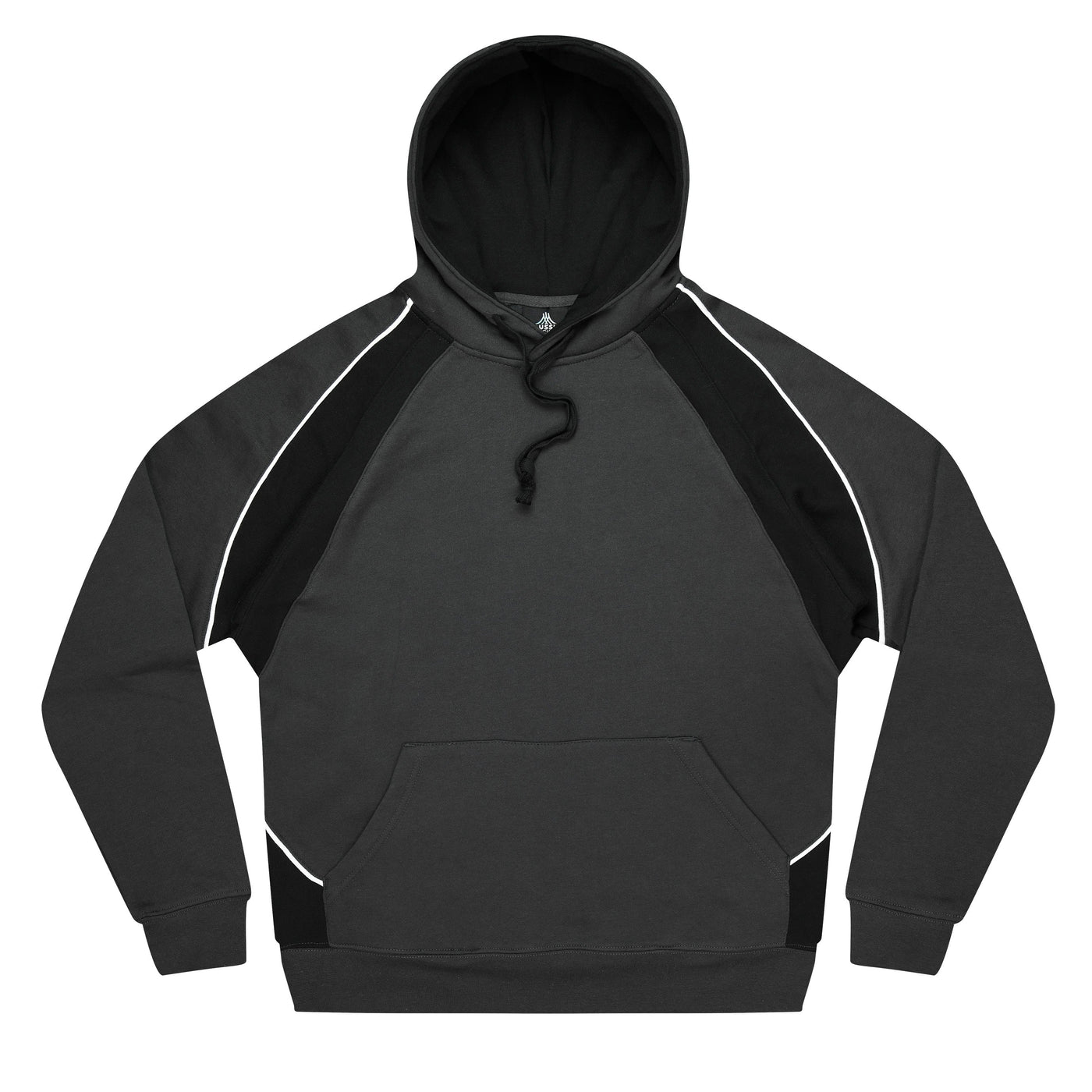 1509 - Aussie Pacific - Huxley Hooded contrast Sweatshirt