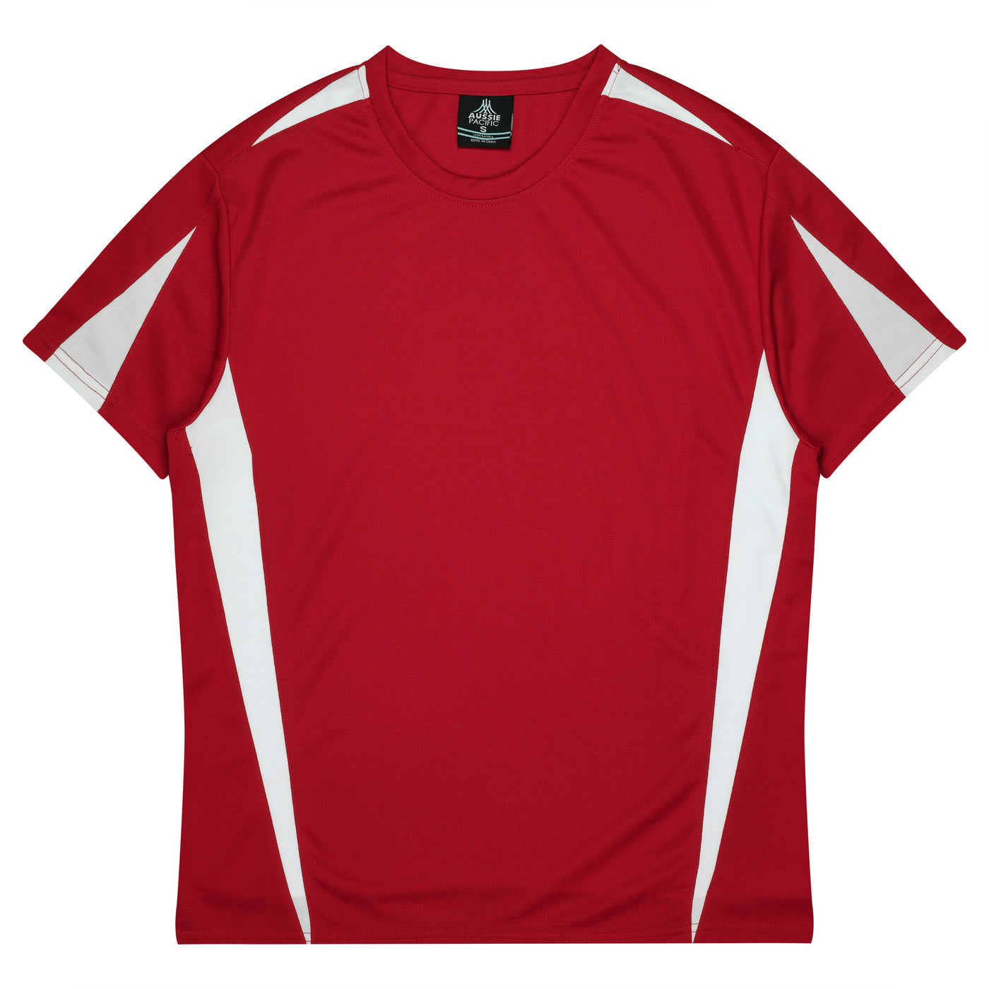 3204 - Aussie Pacific - Eureka Kids Tee Red/White