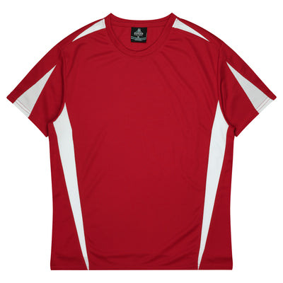 3204 - Aussie Pacific - Eureka Kids Tee Red/White