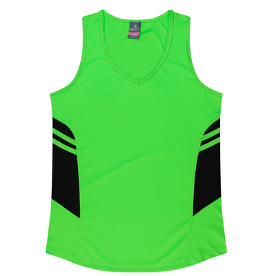 2111 - Aussie Pacific - Tasman Ladies Singlet - Other Body Colours