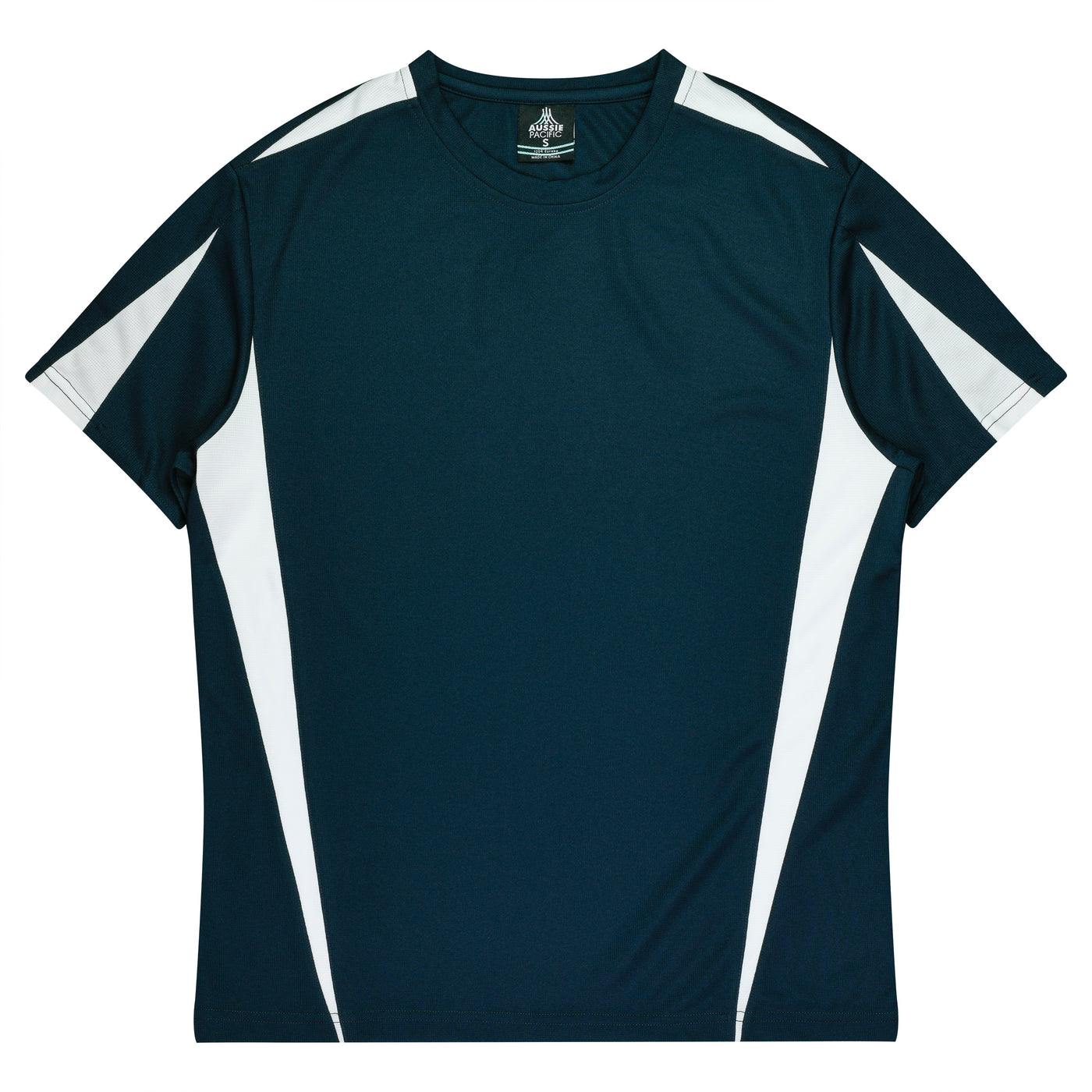 3204 - Aussie Pacific - Eureka Kids Tee Navy/White