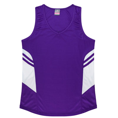 2111 - Aussie Pacific - Tasman Ladies Singlet - Other Body Colours