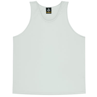 3107 - Aussie Pacific - Botany Kids Singlet White 