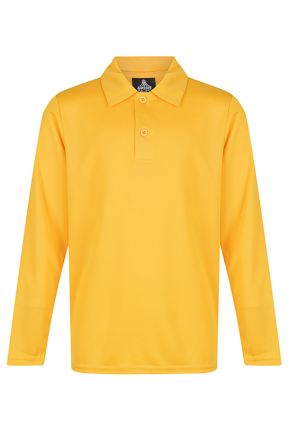 3316 - Aussie Pacific - Botany Kids Polo L/S Gold 