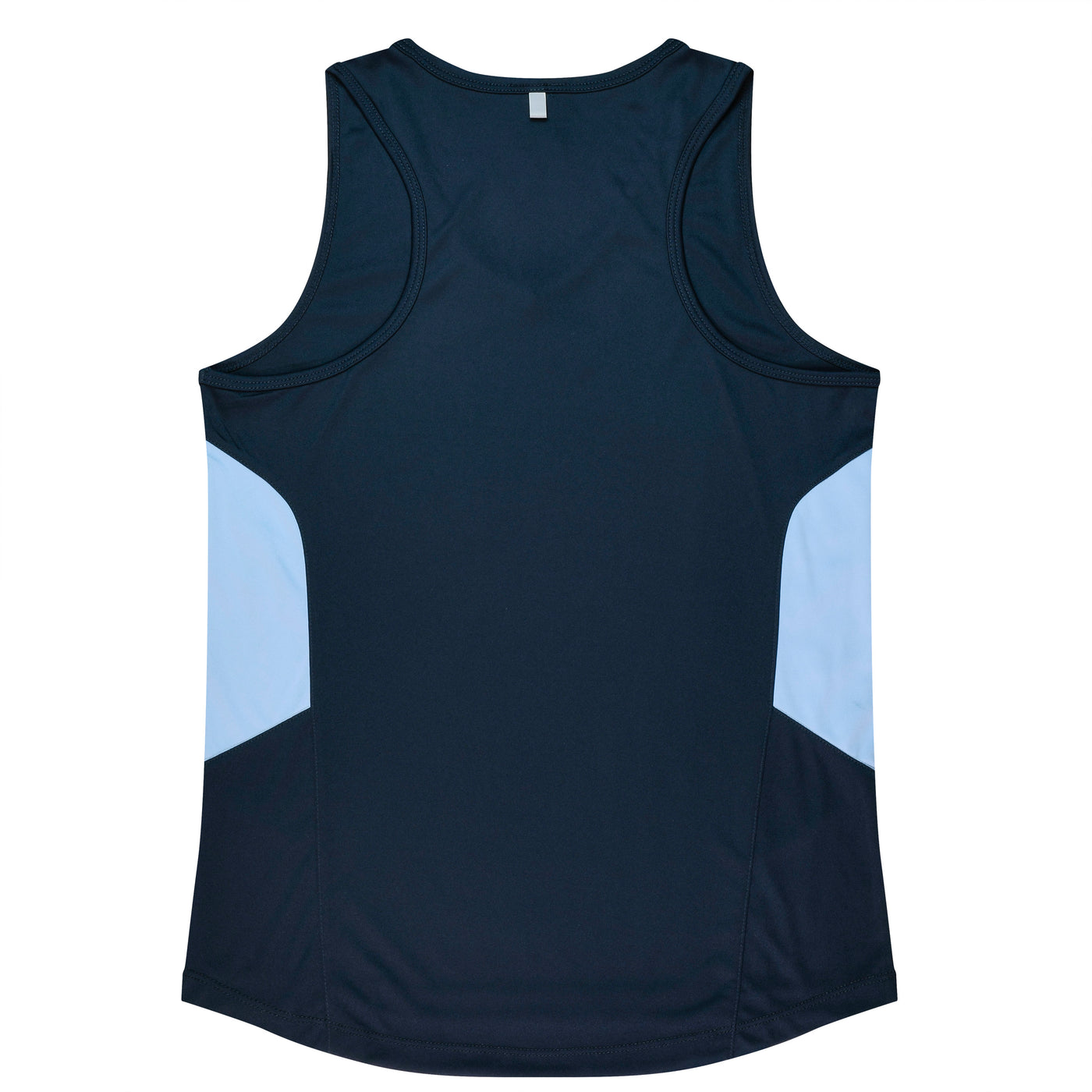 2111 - Aussie Pacific - Tasman Ladies Singlet - Black & Navy Body Colours