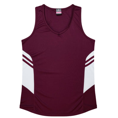 2111 - Aussie Pacific - Tasman Ladies Singlet - Other Body Colours