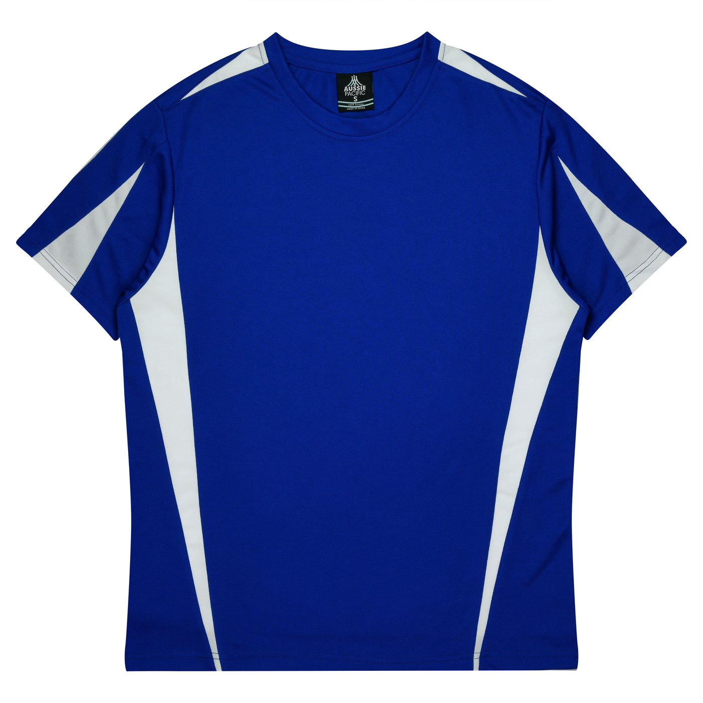 3204 - Aussie Pacific - Eureka Kids Tee Royal/White
