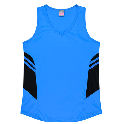 2111 - Aussie Pacific - Tasman Ladies Singlet - Other Body Colours