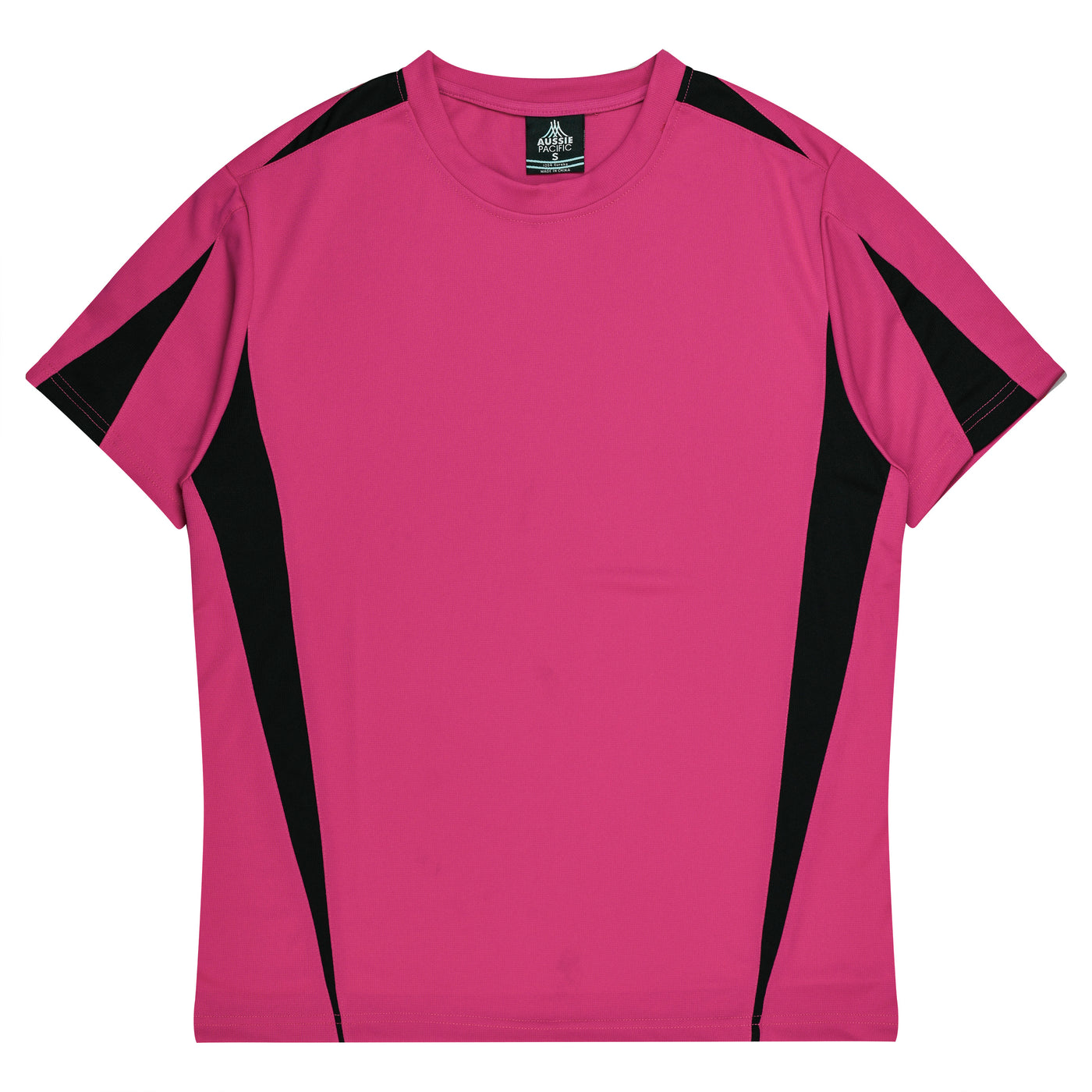 3204 - Aussie Pacific - Eureka Kids Tee Pink/Black