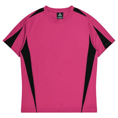 3204 - Aussie Pacific - Eureka Kids Tee Pink/Black