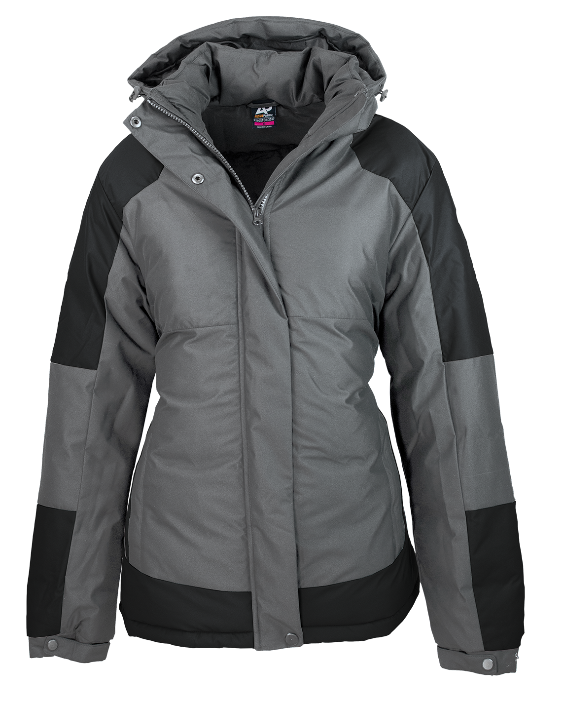 2517 - Aussie Pacific - Kingston Ladies Jacket Grey/Black