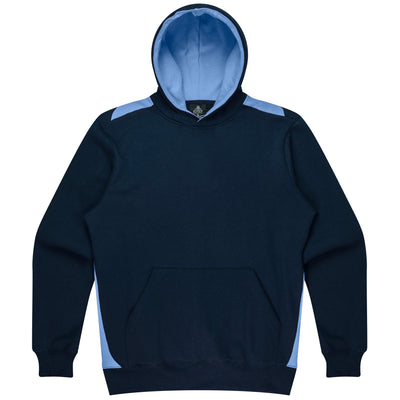 3506 - Aussie Pacific - Paterson Kids Hoodie Navy/Sky 