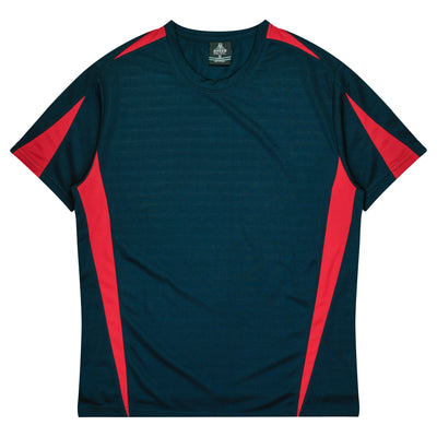 3204 - Aussie Pacific - Eureka Kids Tee Navy/Red