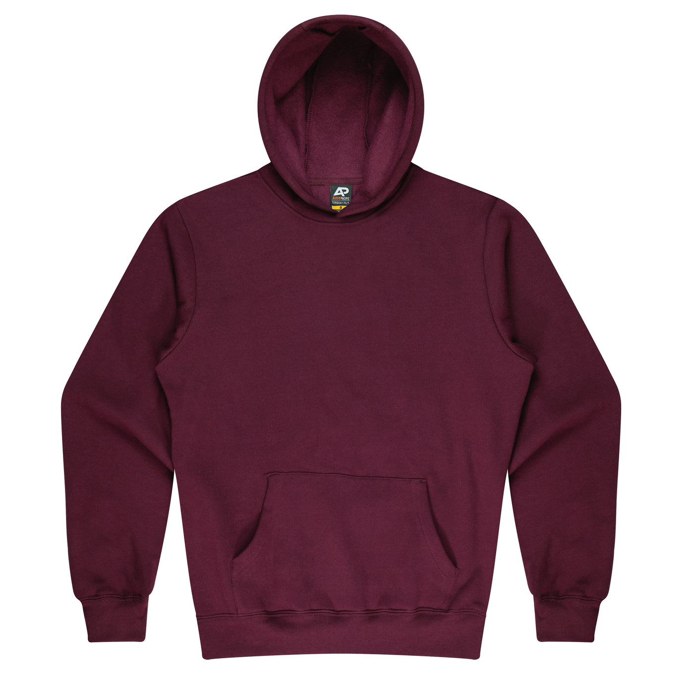 3525 - Aussie Pacific - Torquay Kids Hoodie Maroon