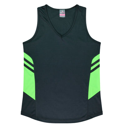 2111 - Aussie Pacific - Tasman Ladies Singlet - Other Body Colours