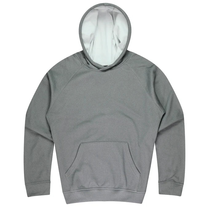 3527 - Aussie Pacific - Kids Crusader Hoodie Silver