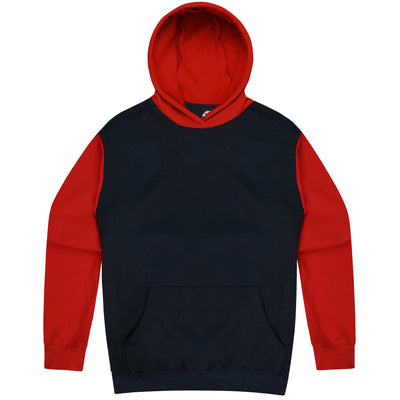 3530 - Aussie Pacific - Monash Kids Hoodie Navy/Red