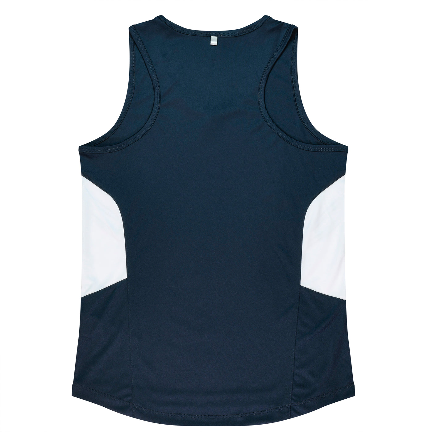2111 - Aussie Pacific - Tasman Ladies Singlet - Black & Navy Body Colours