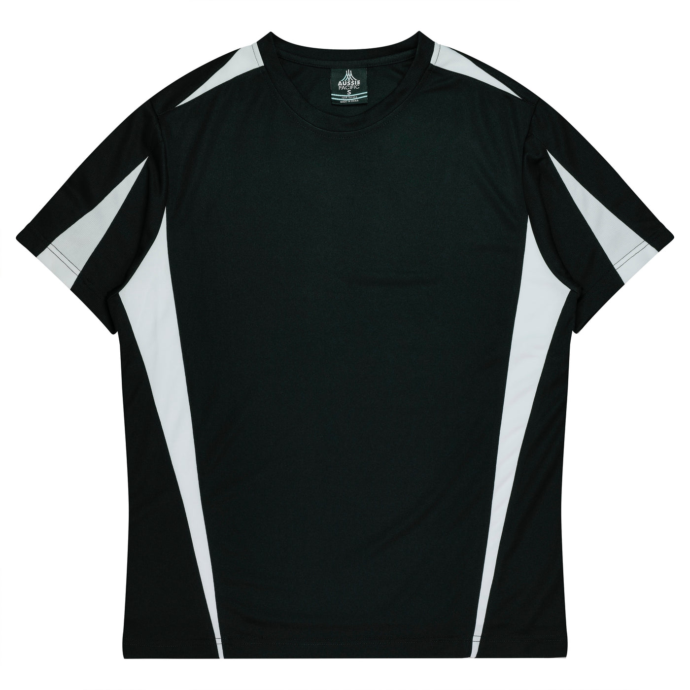 3204 - Aussie Pacific - Eureka Kids Tee Black/White