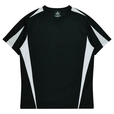 3204 - Aussie Pacific - Eureka Kids Tee Black/White
