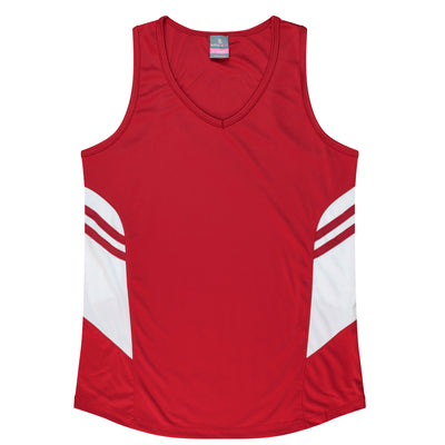 2111 - Aussie Pacific - Tasman Ladies Singlet - Other Body Colours