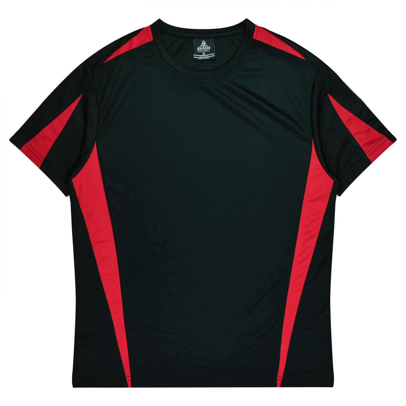 3204 - Aussie Pacific - Eureka Kids Tee Black/Red