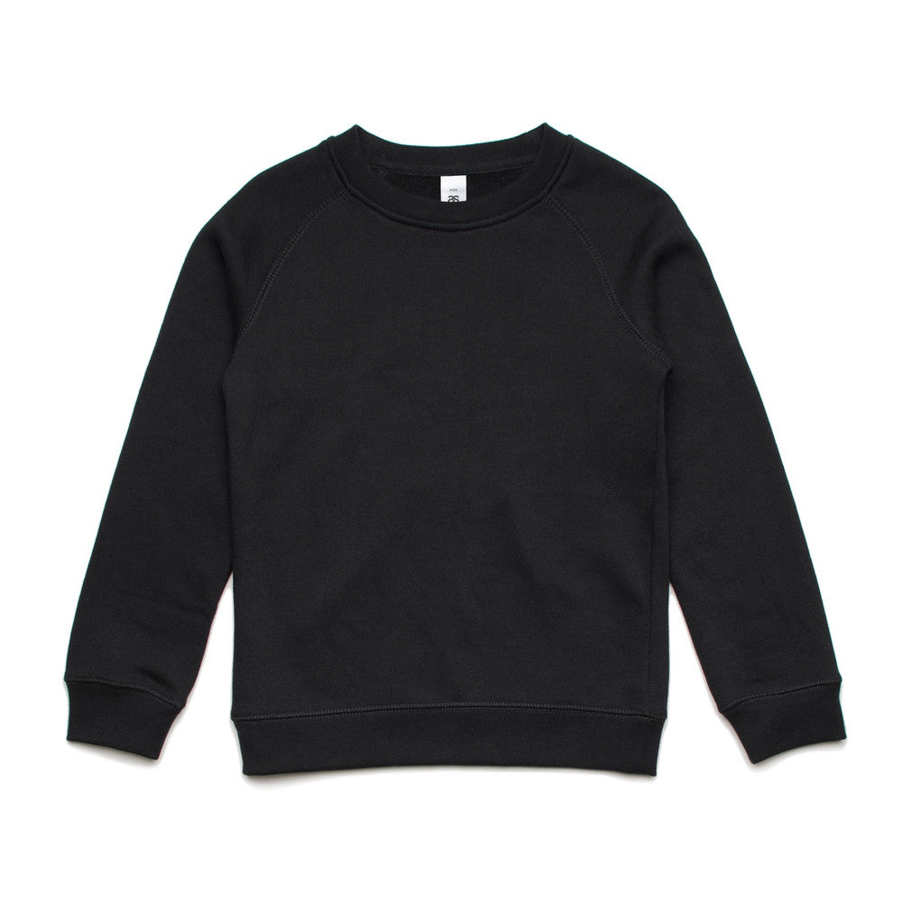 3031 - AS Colour - Youth Supply Crew Black