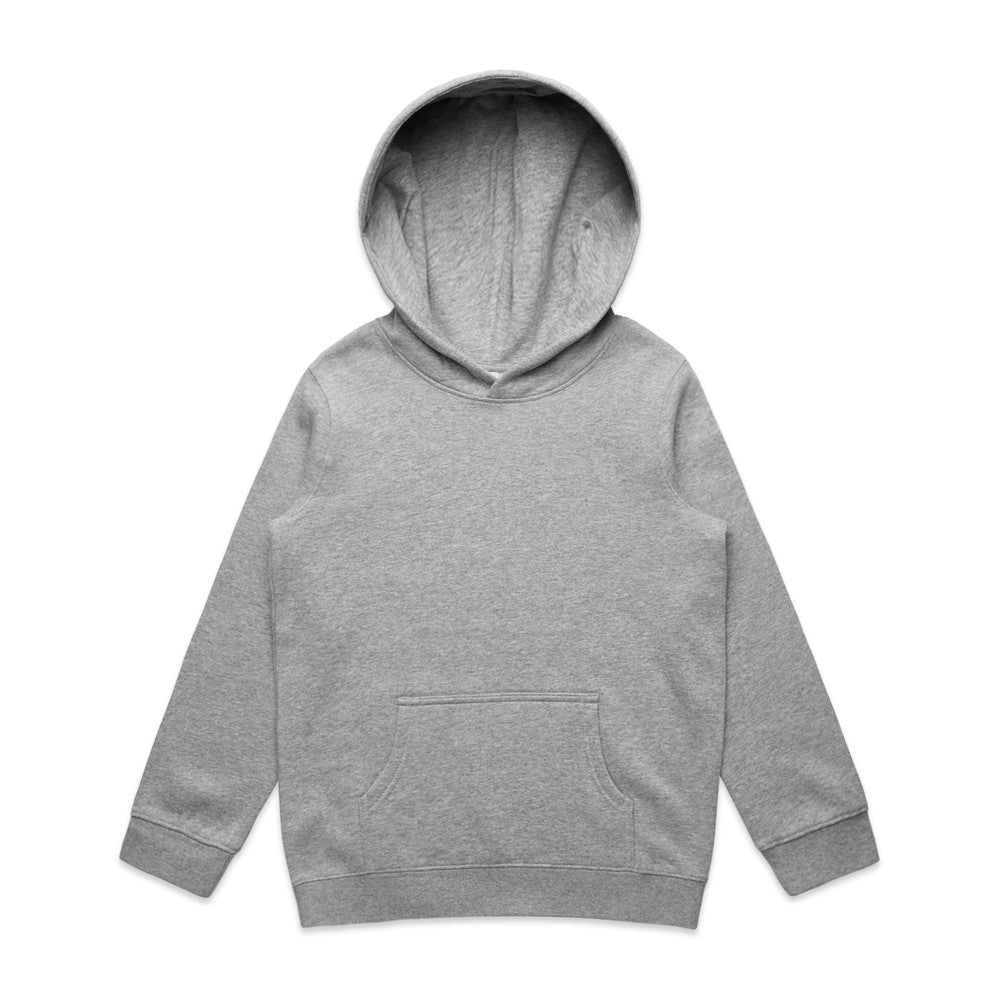 3033 - AS Colour - Youth Supply Hood Grey Marle