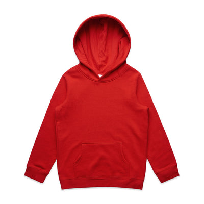 3033 - AS Colour - Youth Supply Hood Red