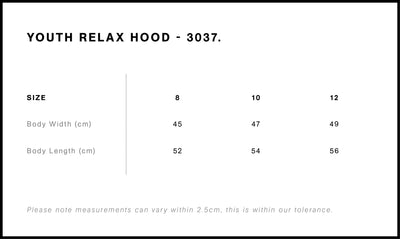 3037 - AS Colour - Youth Relax Hood