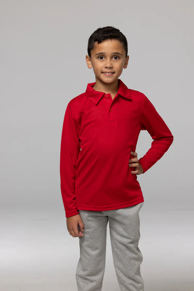 3316 - Aussie Pacific - Botany Kids Polo L/S