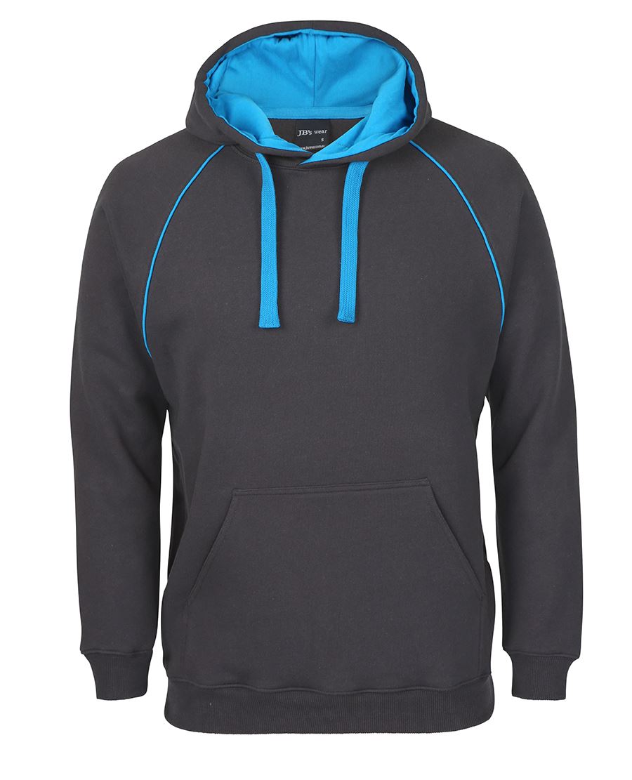 3CFH - JB's Wear - Contrast Hoodie - 80% Cotton - 310gsm