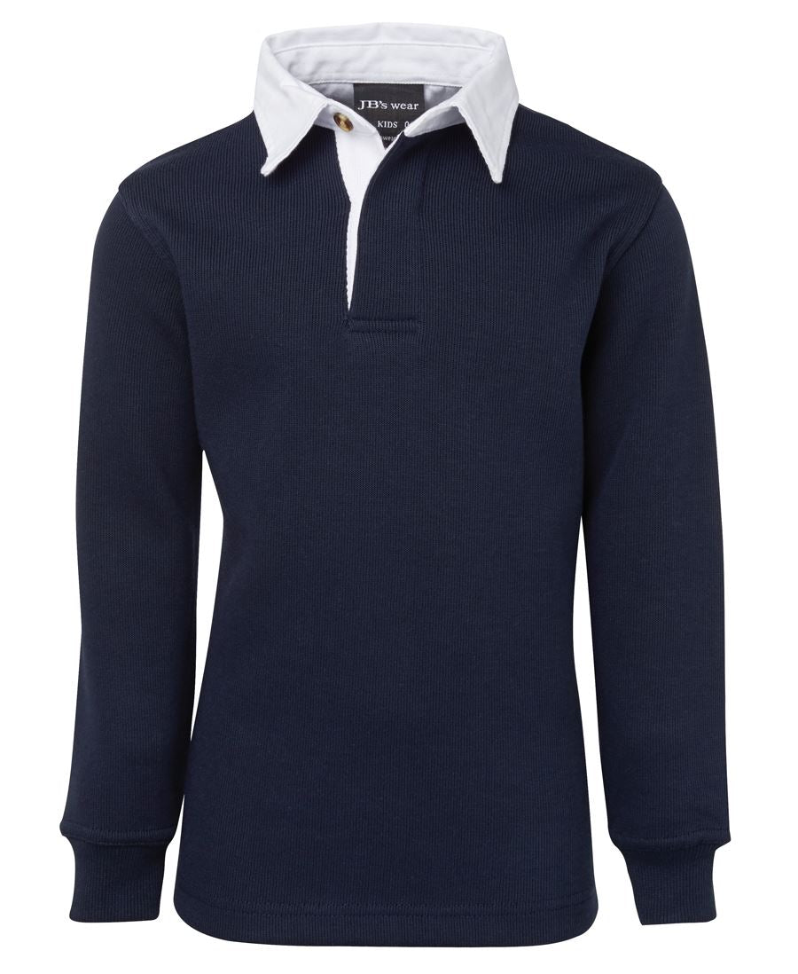 3KRG - JB's Wear - Kids Rugby Shirt Navy/White