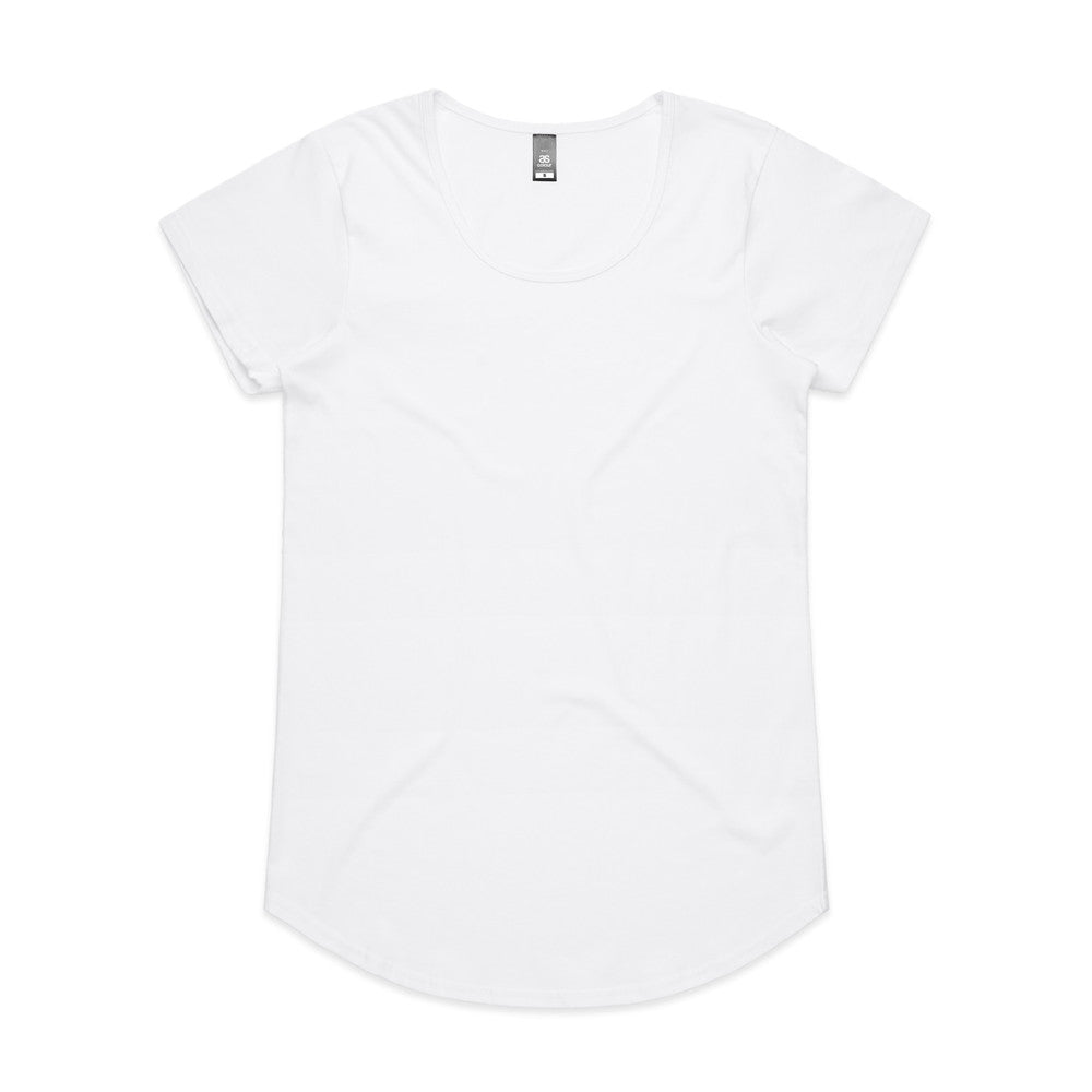 4008 - AS Colour - Wo's Mali Tee White