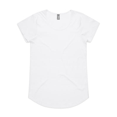 4008 - AS Colour - Wo's Mali Tee White