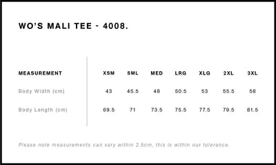 4008 - AS Colour - Wo's Mali Tee