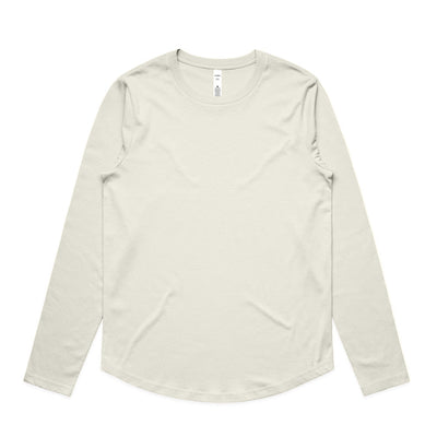 4021 - AS Colour - Wo's Maple Curve L/S Ecru