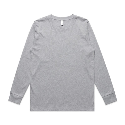 4073 - AS Colour - Wo's Classic L/S Tee Grey Marle