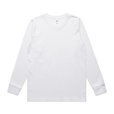 4073 - AS Colour - Wo's Classic L/S Tee White