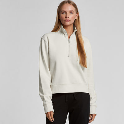 4125 - AS Colour - Wo's Stencil Half Zip Crew