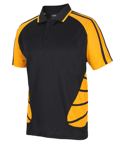 7APS - Podium - Arachnid Polo Black/Gold