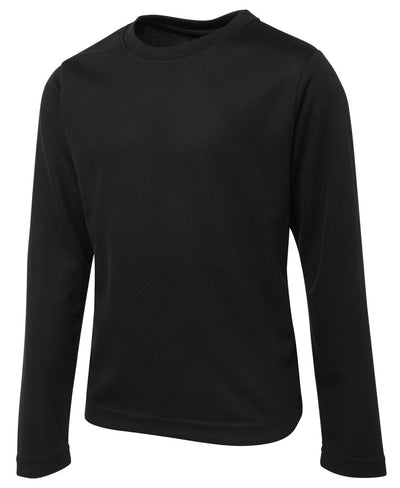 7PLFT - JB's Wear - Podium Adults L/S Poly Tee Black