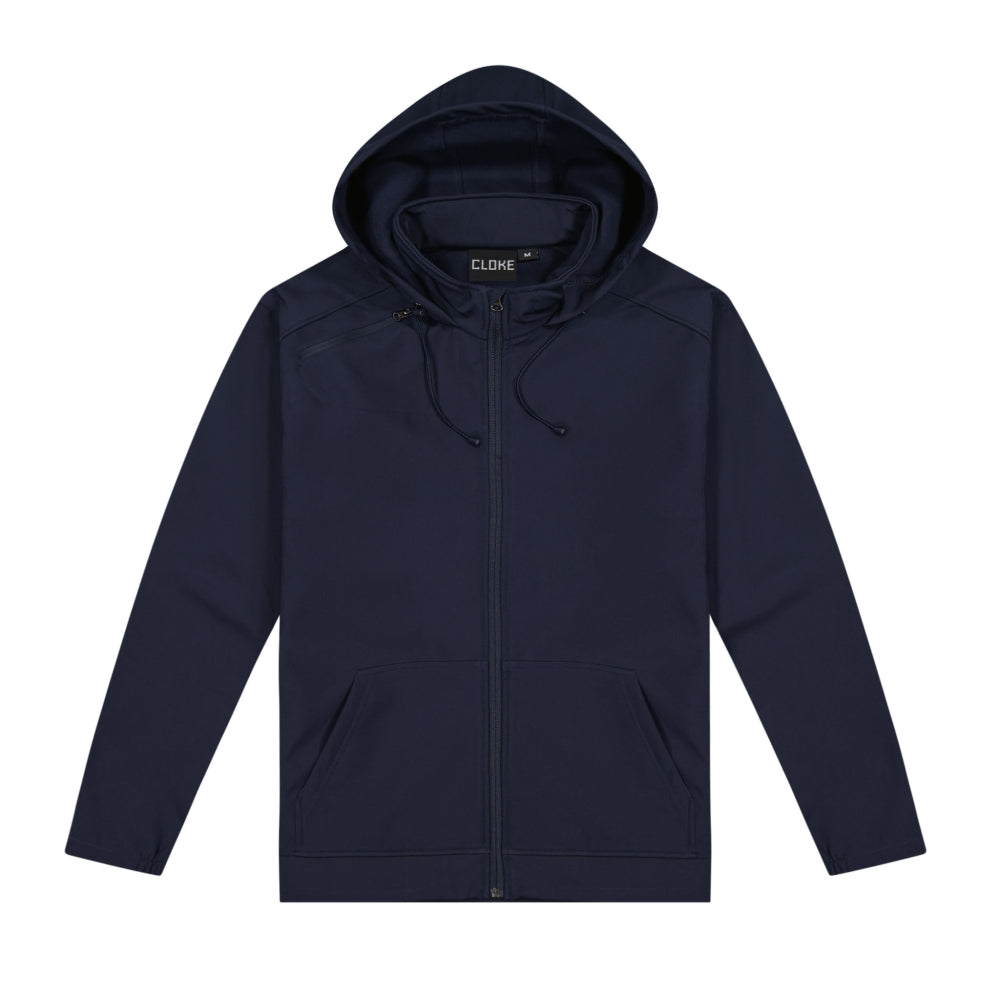 KHS - Cloke - Kids Tutoko Softshell Hoodie Jacket Navy