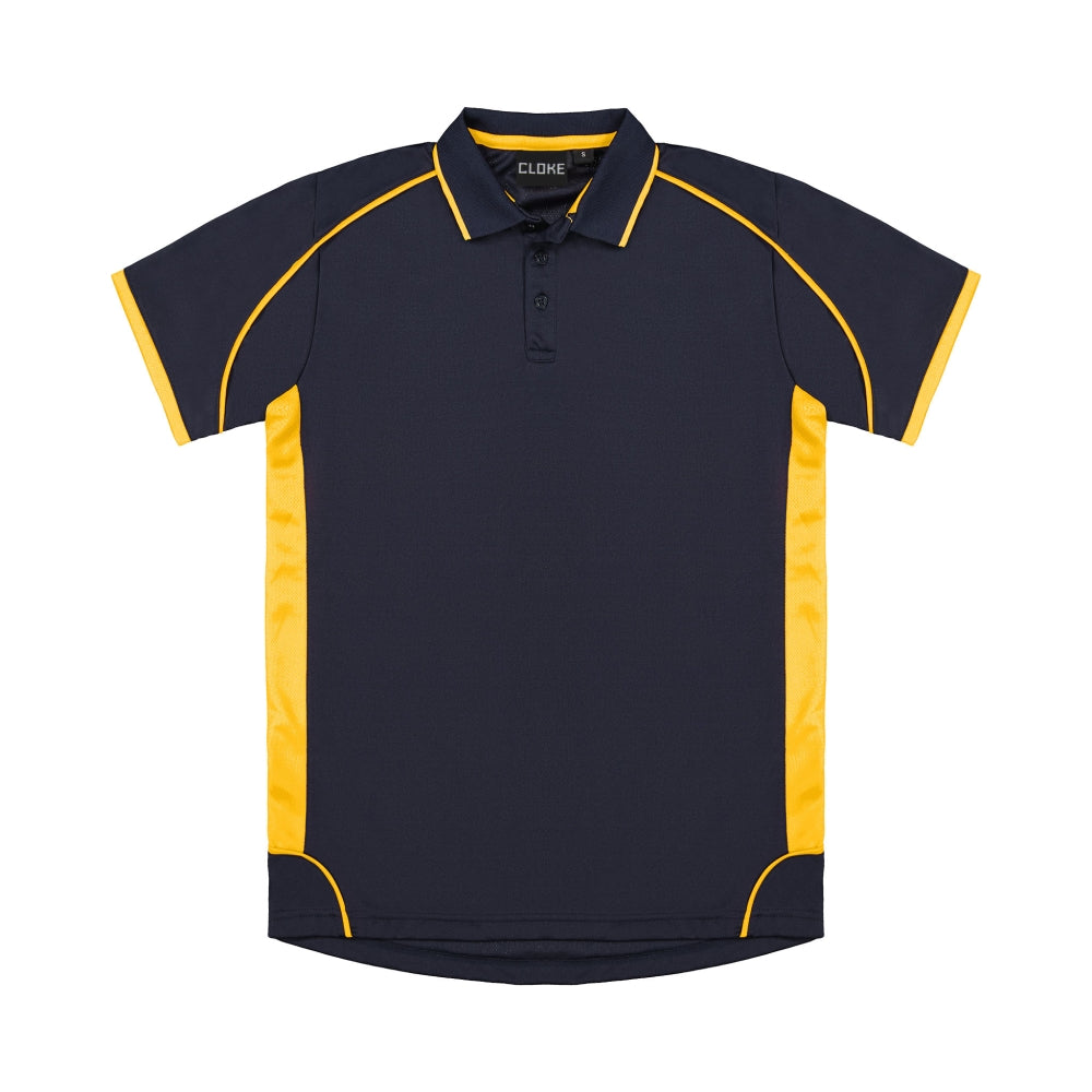 MPPK - Cloke - Kids Matchpace Polo Navy/Gold