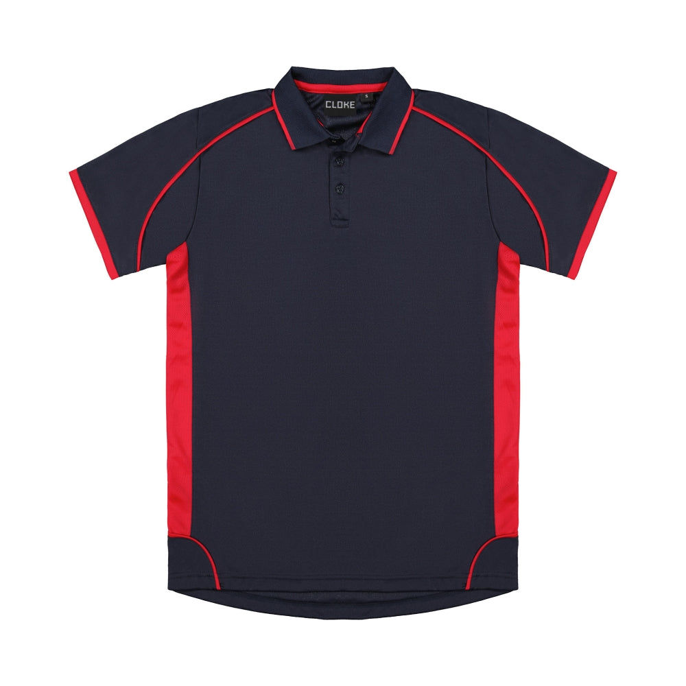 MPPK - Cloke - Kids Matchpace Polo Navy/Red