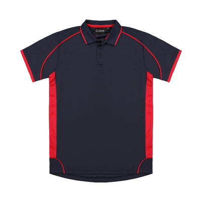 MPPK - Cloke - Kids Matchpace Polo Navy/Red